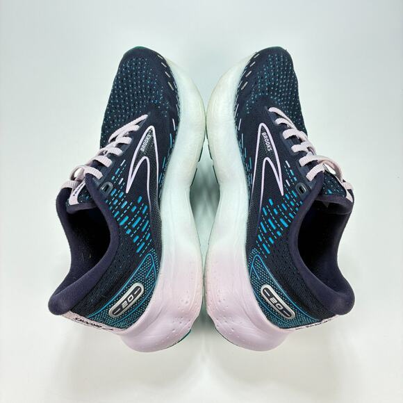 Brooks Glycerin 20 Dark Blue Running Shoes Lace Up 1203691B499 Women’s Size 7.5 - Picture 7 of 10